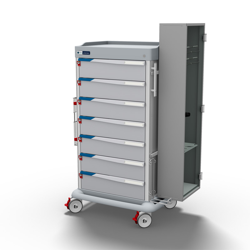 Difficult Airway Intubation Cart - Francehopital