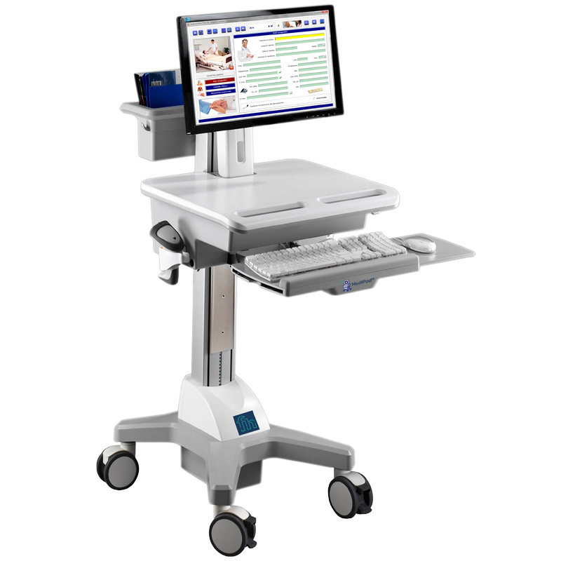 MediPod Power trolley for PC and screen